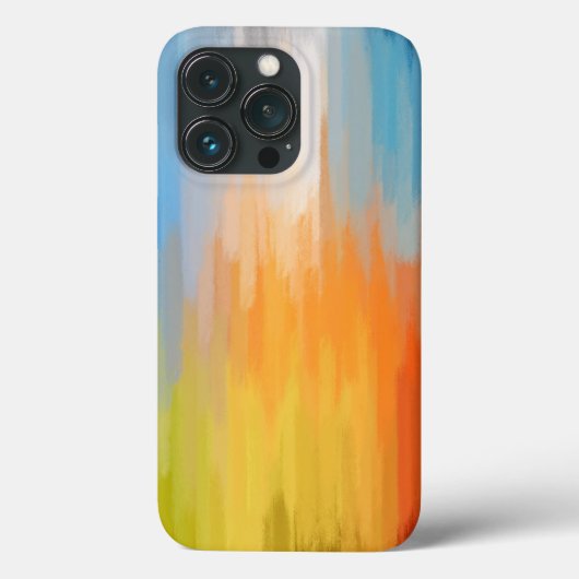 Abstrakte Farbige Malerei #2 Case-Mate iPhone Hülle (Rückseite)