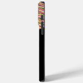 Abstrakte Farbige, moderne Monogram, rosa Gelb Gol Case-Mate iPhone Hülle (Rückseite / Links)