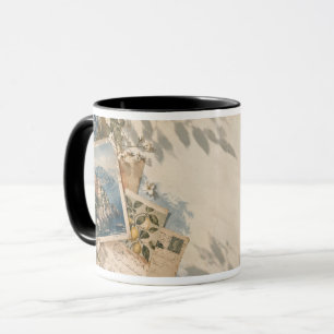Abstrakte Farbige Reise Moderne Kunst Tasse
