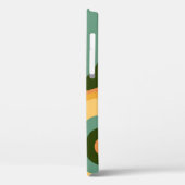 Abstrakte, farbige Retro #3 Case-Mate iPhone Hülle (Rückseite / Links)