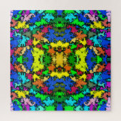 Abstrakte Farbige Twirbel / Spiegel / Greenleaf / Puzzle (Vertikal)