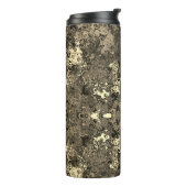 Abstrakte Farbige Twirler / Spiegel / Sepia / Thermosbecher (Nach links gedreht)