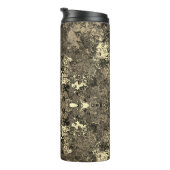 Abstrakte Farbige Twirler / Spiegel / Sepia / Thermosbecher (Nach rechts gedreht)