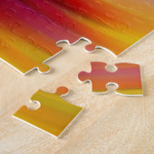 Abstrakte farbige Wirbel Rahmen hinzufügen Ihr Fot Puzzle (Seite)