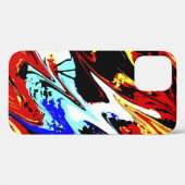Abstrakte Farbigkeit, Case-Mate iPhone Hülle (Rückseite (Horizontal))