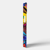 Abstrakte Farbigkeit, wirbelig / gespült / Case-Mate iPhone Hülle (Rückseite / Rechts)