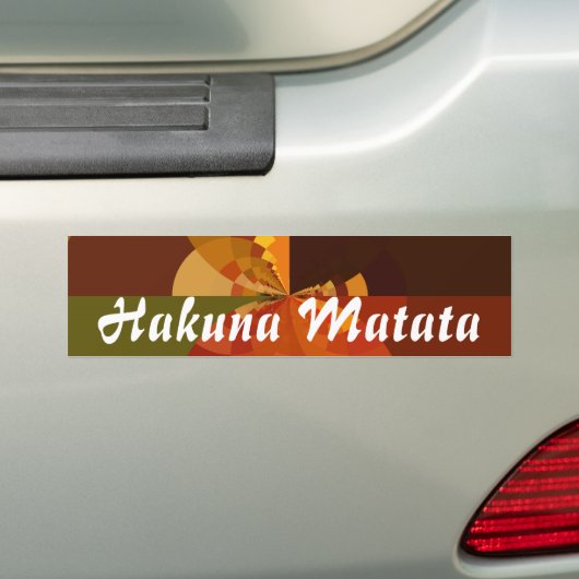 Abstrakte Farbkunst - Design Autoaufkleber (Auf Auto)