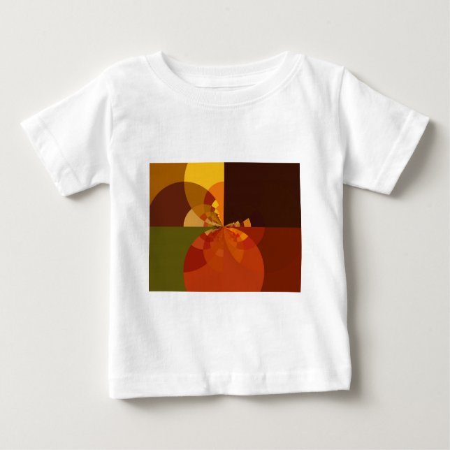 Abstrakte Farbkunst - Design Baby T-shirt (Vorderseite)