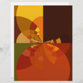 Abstrakte Farbkunst - Design Briefkopf (Vorne/Hinten)