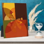 Abstrakte Farbkunst - Design Fotoplatte (Seite)