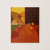 Abstrakte Farbkunst - Design Puzzle (Vertikal)