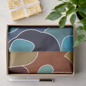 Abstrakte Farbkunst Künstlerisch Seidenpapier (Geschenk)