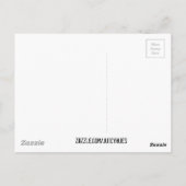 Abstrakte Farbkunst Paint splash Postkarte (Rückseite)