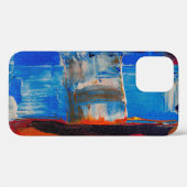 Abstrakte Farblackierung Case-Mate iPhone Hülle (Rückseite (Horizontal))