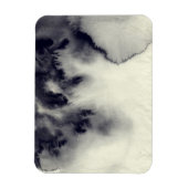 Abstrakte Farbmalerei auf Grunge Papier Textur. Magnet (Vertikal)