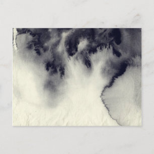 Abstrakte Farbmalerei auf Grunge Papier Textur. Postkarte