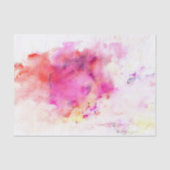 Abstrakte Farbmischung für Wasserfarben Seidenpapier (Vorderseite)