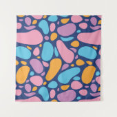 Abstrakte Farbmuster Wandteppich (Vorderseite (Horizontal))