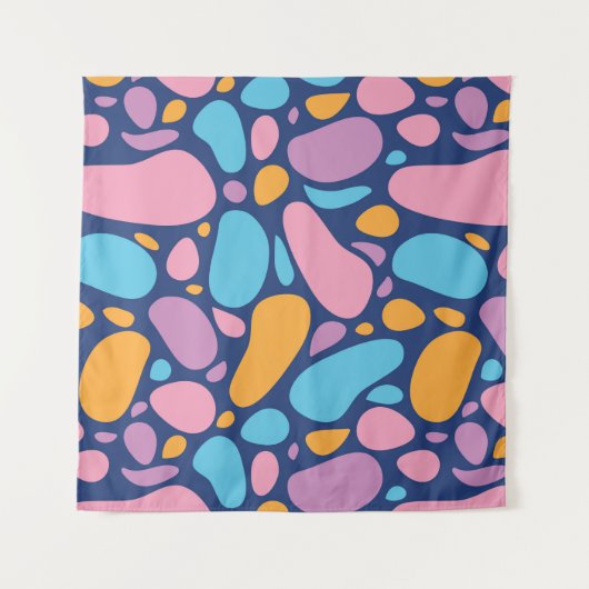 Abstrakte Farbmuster Wandteppich (Vorderseite (Horizontal))