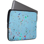 Abstrakte Farbpalette Laptopschutzhülle (Vorne Rechts)