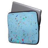 Abstrakte Farbpalette Laptopschutzhülle (Vorderseite Links)