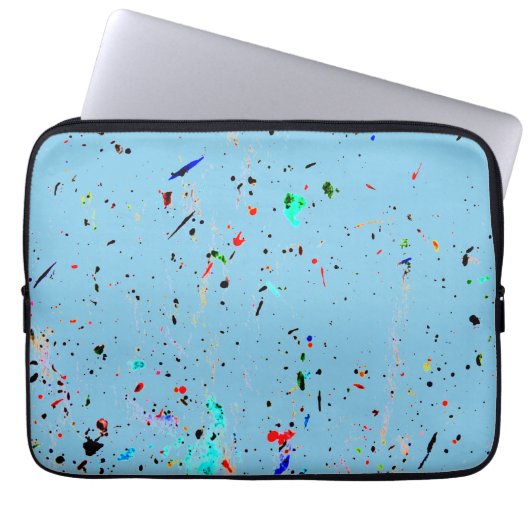 Abstrakte Farbpalette Laptopschutzhülle (Vorderseite)