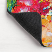 Abstrakte Farbpalette Mousepad (Ecke)