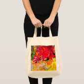 Abstrakte Farbpalette Tragetasche (Vorderseite (Produkt))