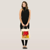 Abstrakte Farbpalette Tragetasche (Vorderseite (Model))