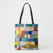 Abstrakte Farbpatchwork 271020 Tasche (Vorderseite)