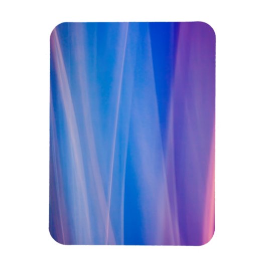 Abstrakte  Farbpfade Magnet (Vertikal)