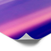 Abstrakte  Farbpfade Poster (Ecke)