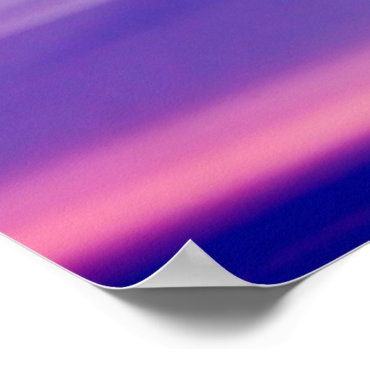 Abstrakte Farbpfade Poster (Ecke)