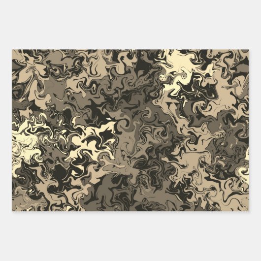 Abstrakte Farbschärfe / Filter / Geschenkpapier Set (Vorderseite 3)