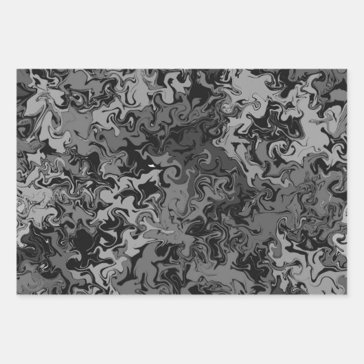 Abstrakte Farbschärfe / Filter / Geschenkpapier Set (Vorderseite 2)