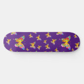 ABSTRAKTE FARBSCHÜTTERFLIESSEN SKATEBOARD (Horizontal)