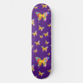 ABSTRAKTE FARBSCHÜTTERFLIESSEN SKATEBOARD (Vorderseite)