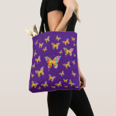 ABSTRAKTE FARBSCHÜTTERFLIESSEN TASCHE (Von Nahem)