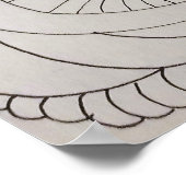 Abstrakte Farbseite Poster (Ecke)