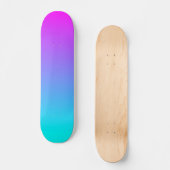 Abstrakte Farbskateboard Skateboard (Vorderseite)