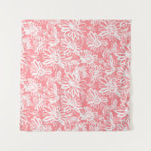 Abstrakte Farbskizze, monochrome Muster Wandteppich (Vorderseite (Horizontal))