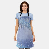 Abstrakte Farbspritzer-Schürze Schürze (Getragen)