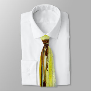 Abstrakte Farbstreifen Krawatte