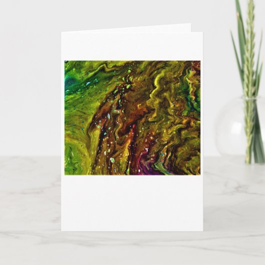 Abstrakte Farbstudie 11, Karte (Vorderseite)