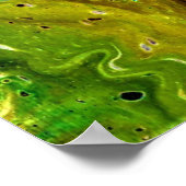 Abstrakte Farbstudie 11, Poster (Ecke)