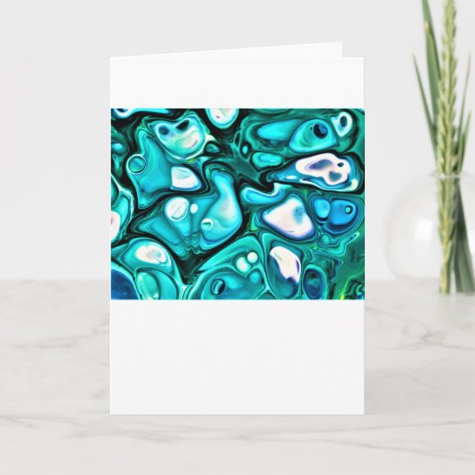 Abstrakte Farbstudie 125, Karte (Vorderseite)