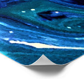 Abstrakte Farbstudie 126, Poster (Ecke)