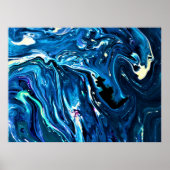 Abstrakte Farbstudie 126, Poster (Vorne)