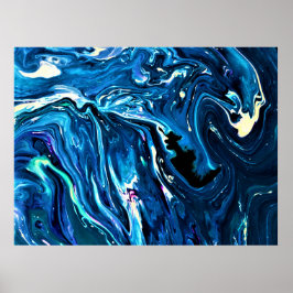 Abstrakte Farbstudie 126, Poster