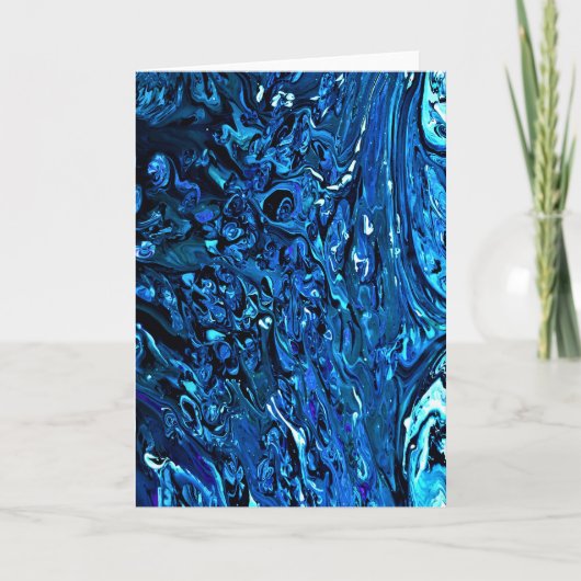 Abstrakte Farbstudie 130, Karte (Vorderseite)